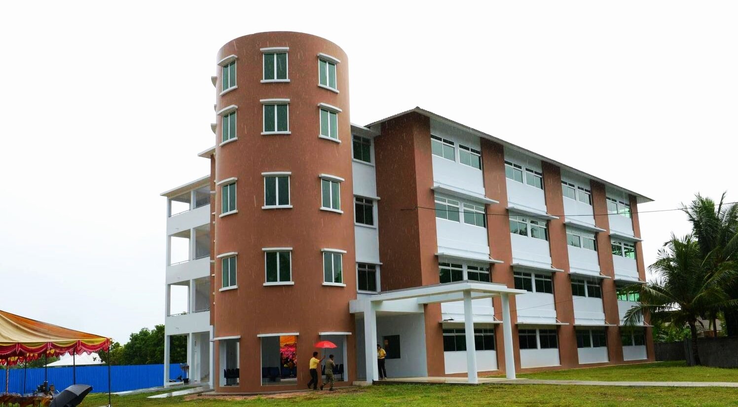 The New GTIS building In Its Infancy